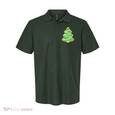Christmas Tree Cookie Cute Holiday Polo