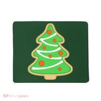 Christmas Tree Cookie Cute Holiday Mousepad thumb 0