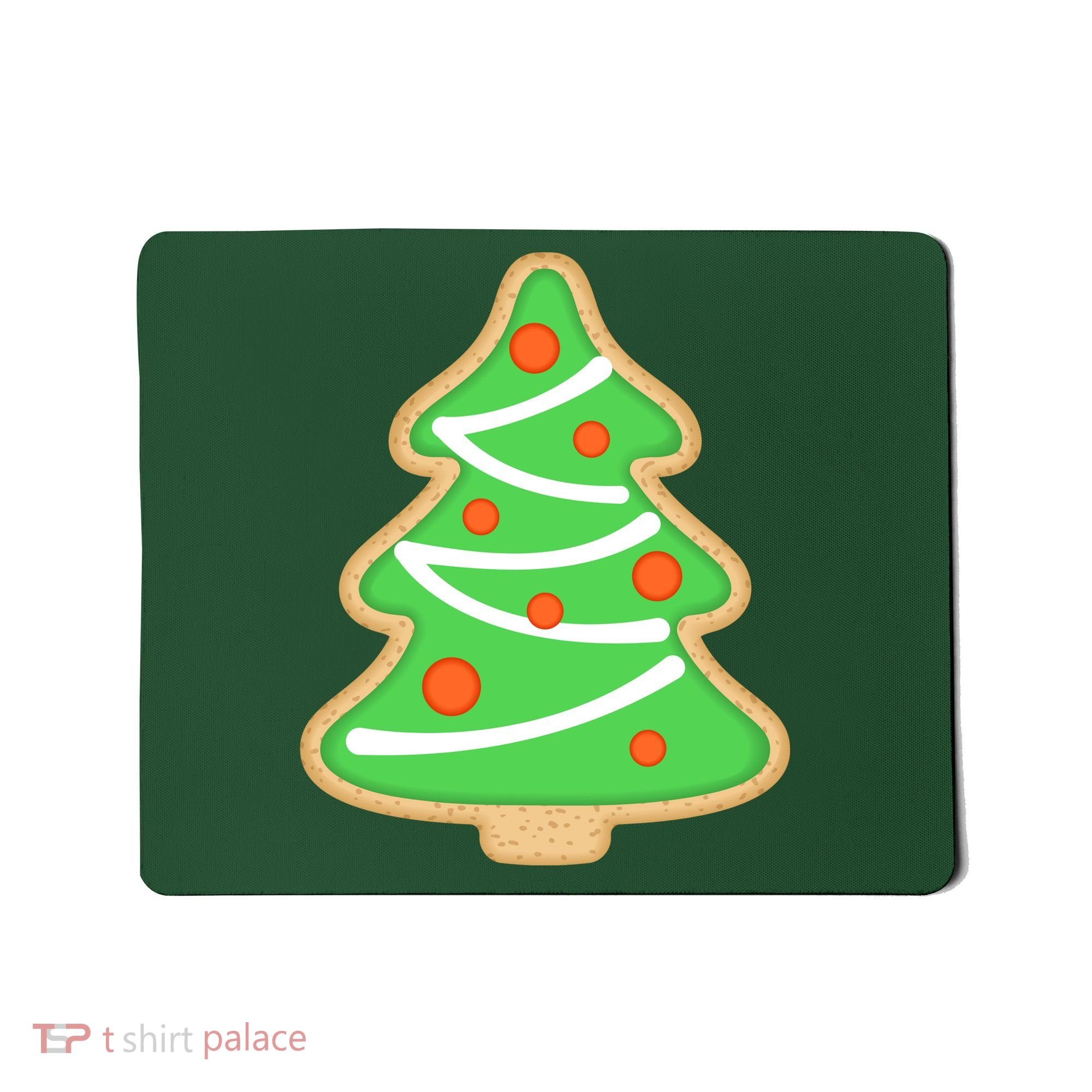 Christmas Tree Cookie Cute Holiday Mousepad