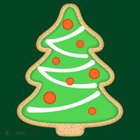 Christmas Tree Cookie Cute Holiday Mousepad thumb 1