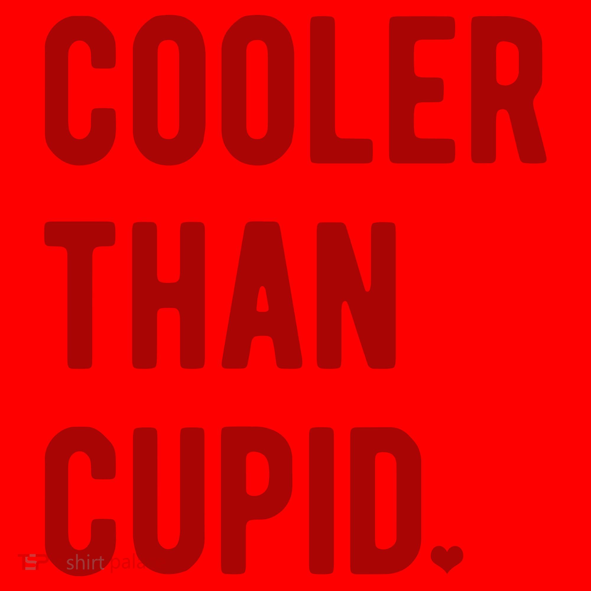 Cooler Than Cupid Santa Hat
