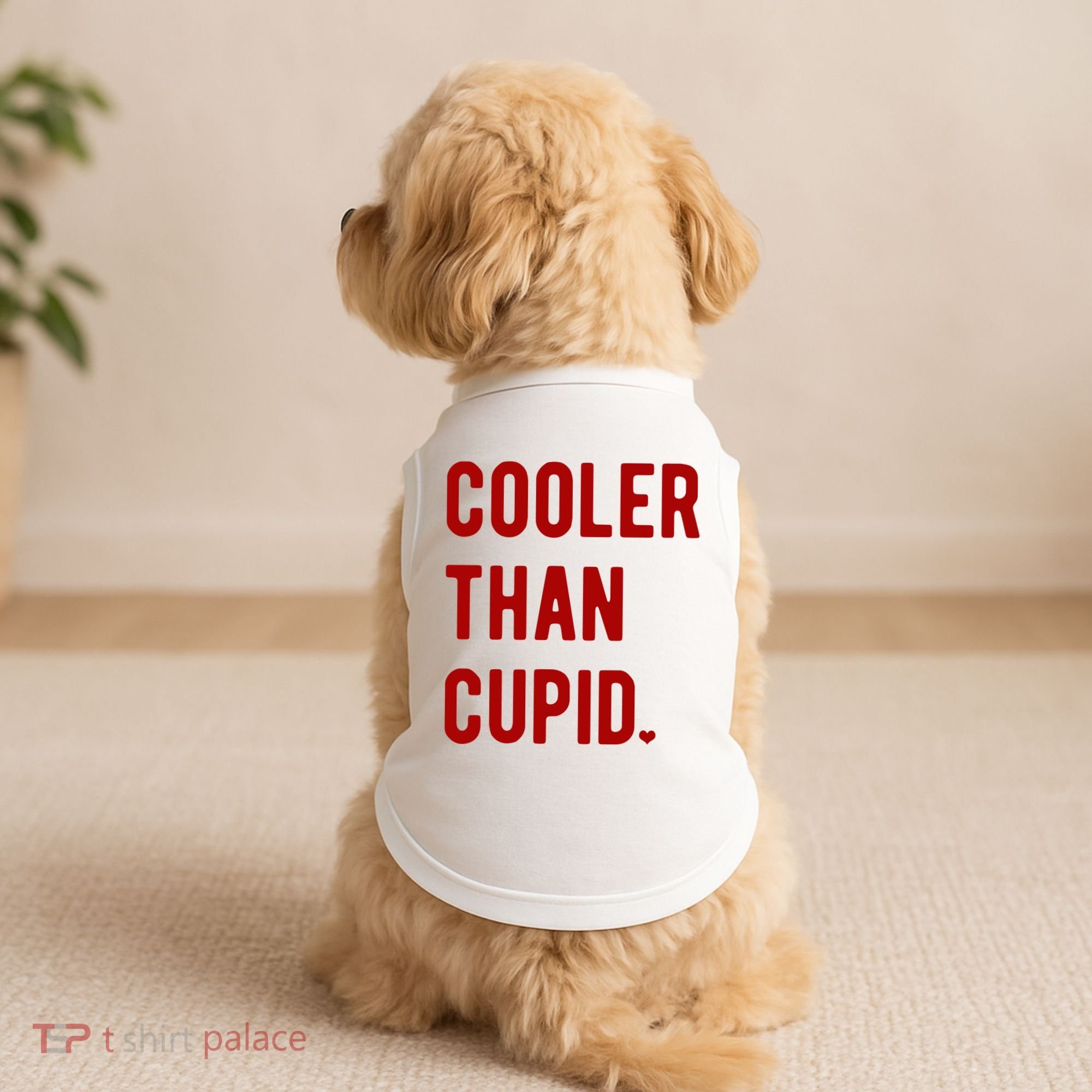 Cooler Than Cupid Doggie Tank