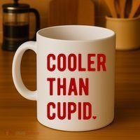 Cooler Than Cupid Coffee Mug thumb 4