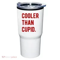 Cooler Than Cupid Tumbler thumb 0