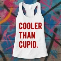 Cooler Than Cupid Women's Tank Top thumb 3
