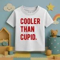 Cooler Than Cupid Toddler T-Shirt thumb 3