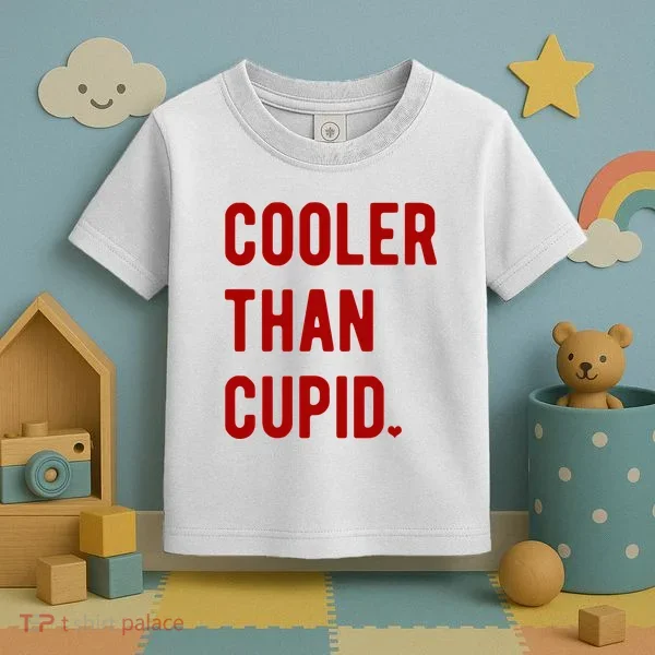Cooler Than Cupid Toddler T-Shirt