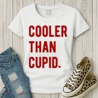 Cooler Than Cupid Women's T-Shirt thumb 3