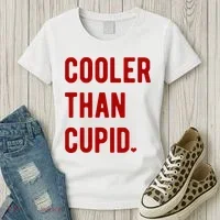 Cooler Than Cupid Women's T-Shirt thumb 3