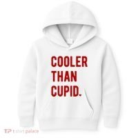 Cooler Than Cupid Kids Hoodie thumb 0