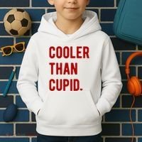 Cooler Than Cupid Kids Hoodie thumb 2