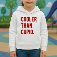 Cooler Than Cupid Kids Hoodie thumb 3