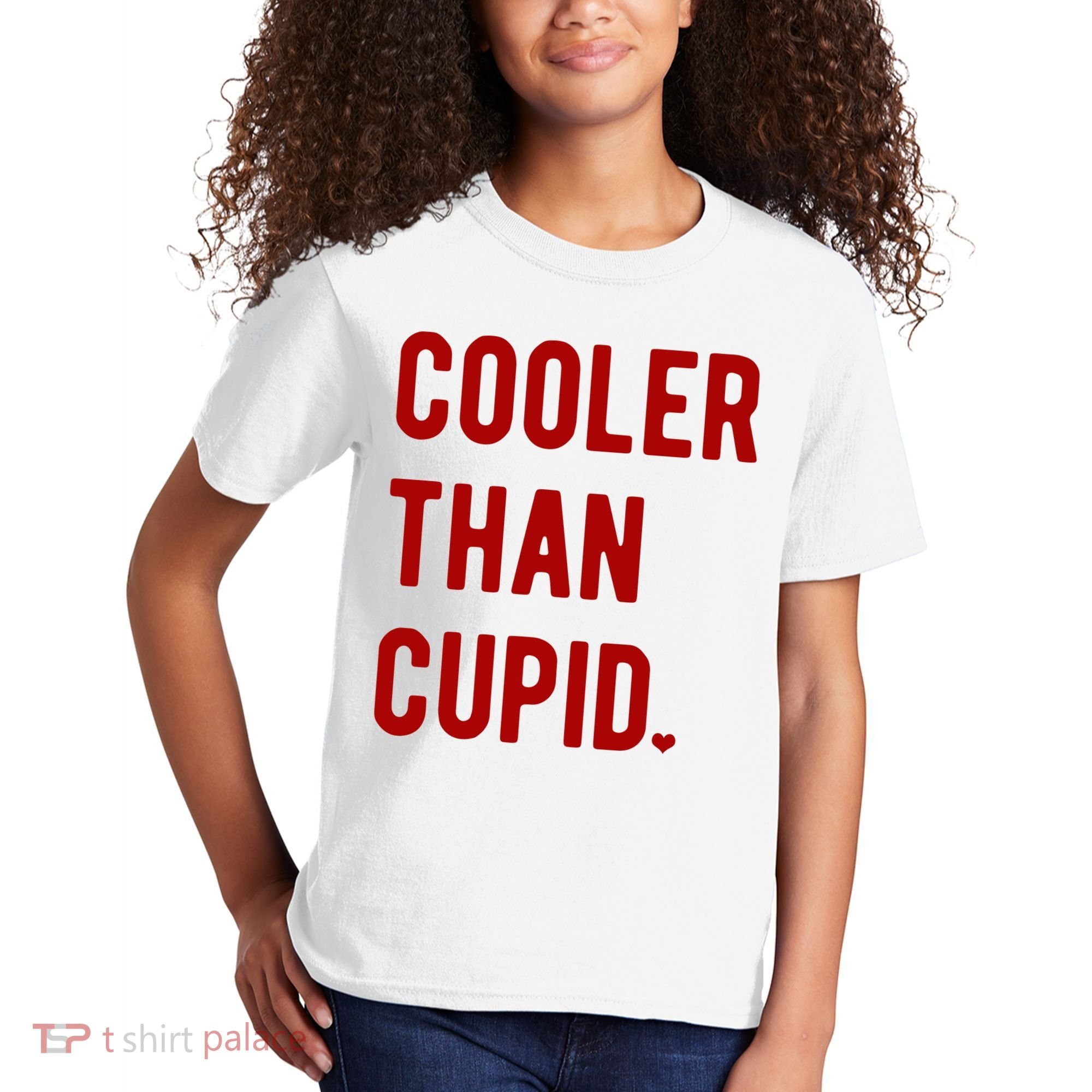 Cooler Than Cupid Kids T-Shirt