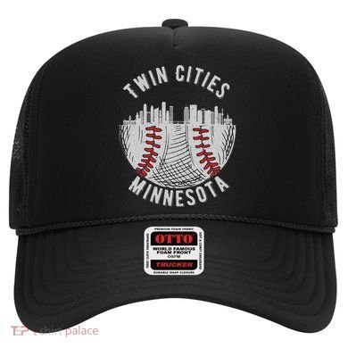 Cool Twin Cities Minnesota Mn Baseball Skyline Hat