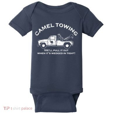 Camel Towing Baby Bodysuit