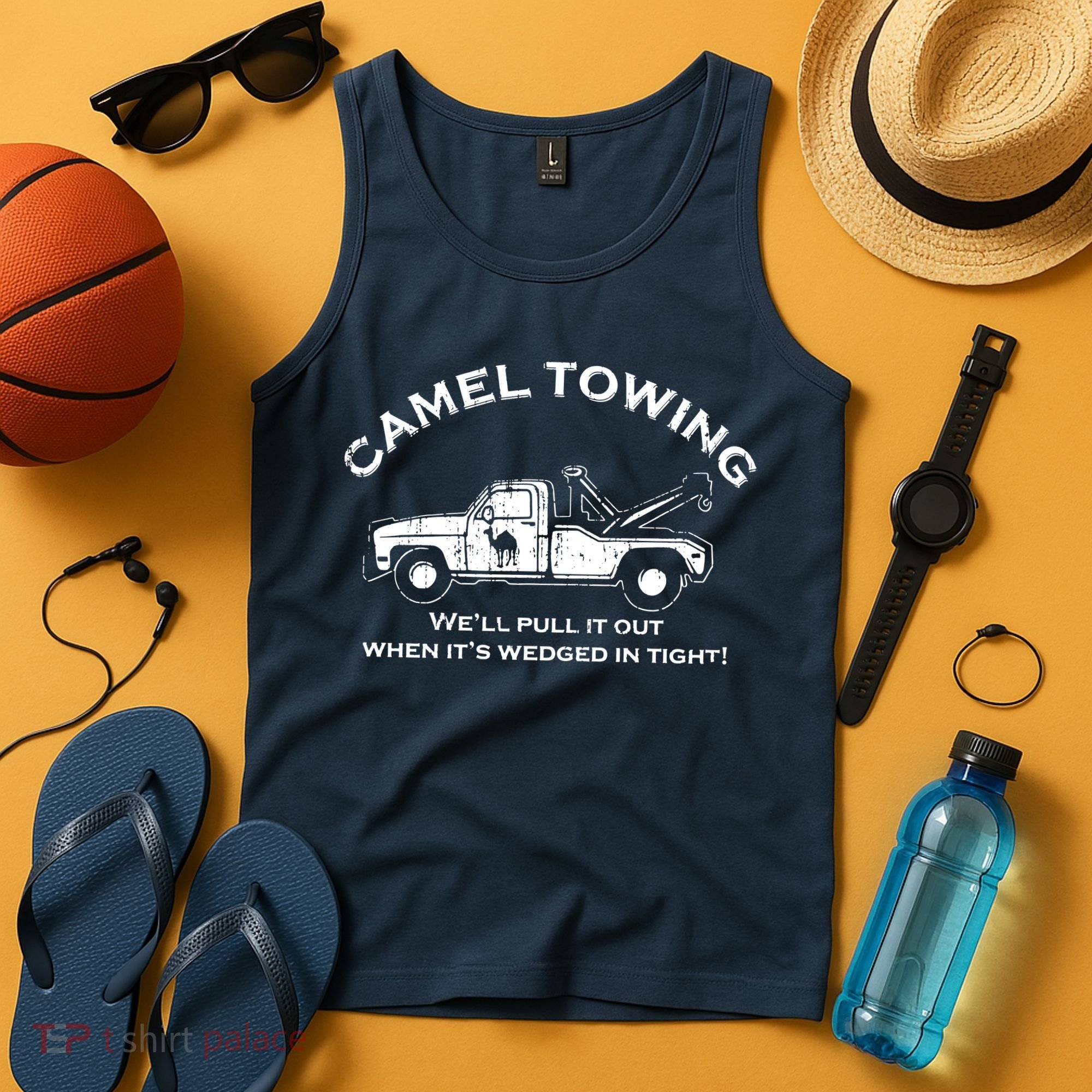 Camel Towing Tank Top