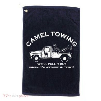 Camel Towing Golf Towel
