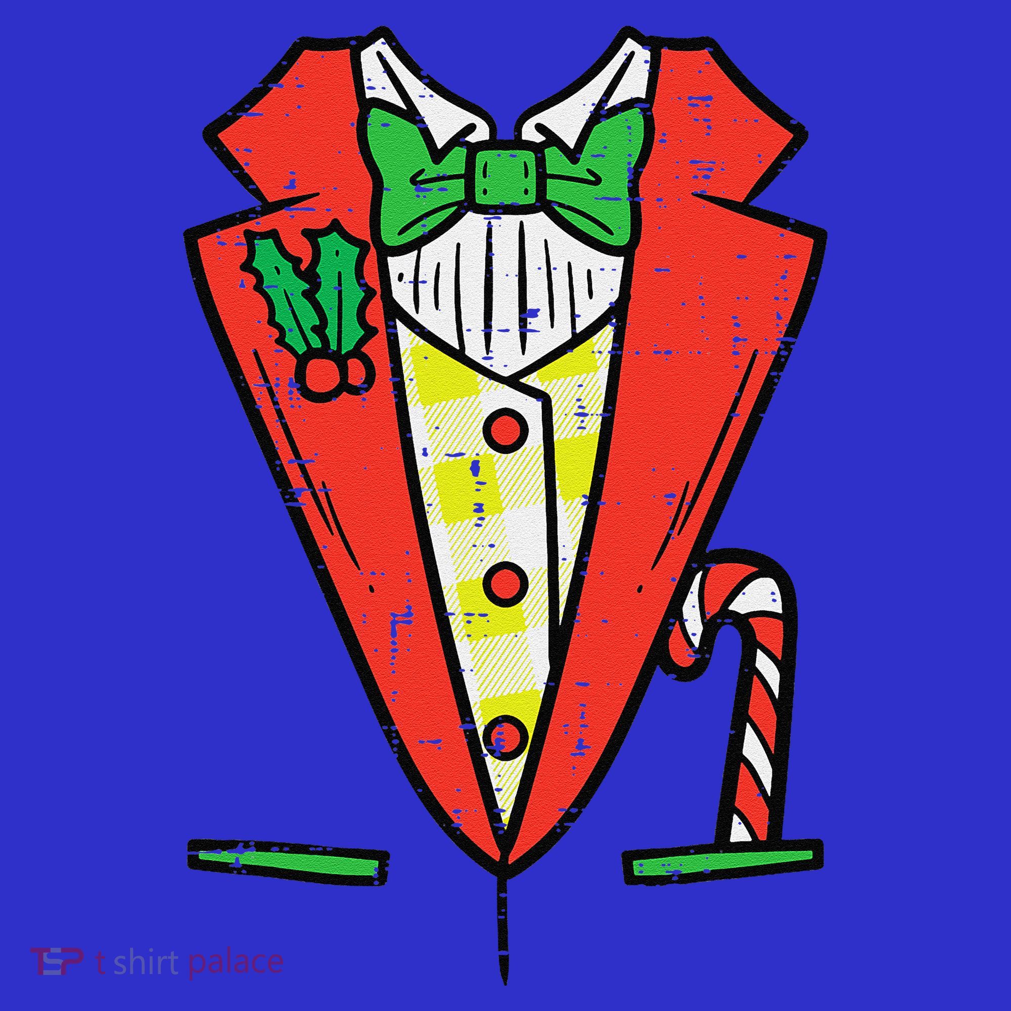 Christmas Tuxedo Costume Funny Xmas Tux Bowtie Funny Mousepad