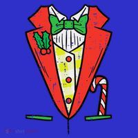 Christmas Tuxedo Costume Funny Xmas Tux Bowtie Funny Women's Tank Top thumb 5
