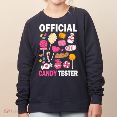 Candy Tester Cool Candy Lollipop Halloween Sweet Women's Sweatshirt