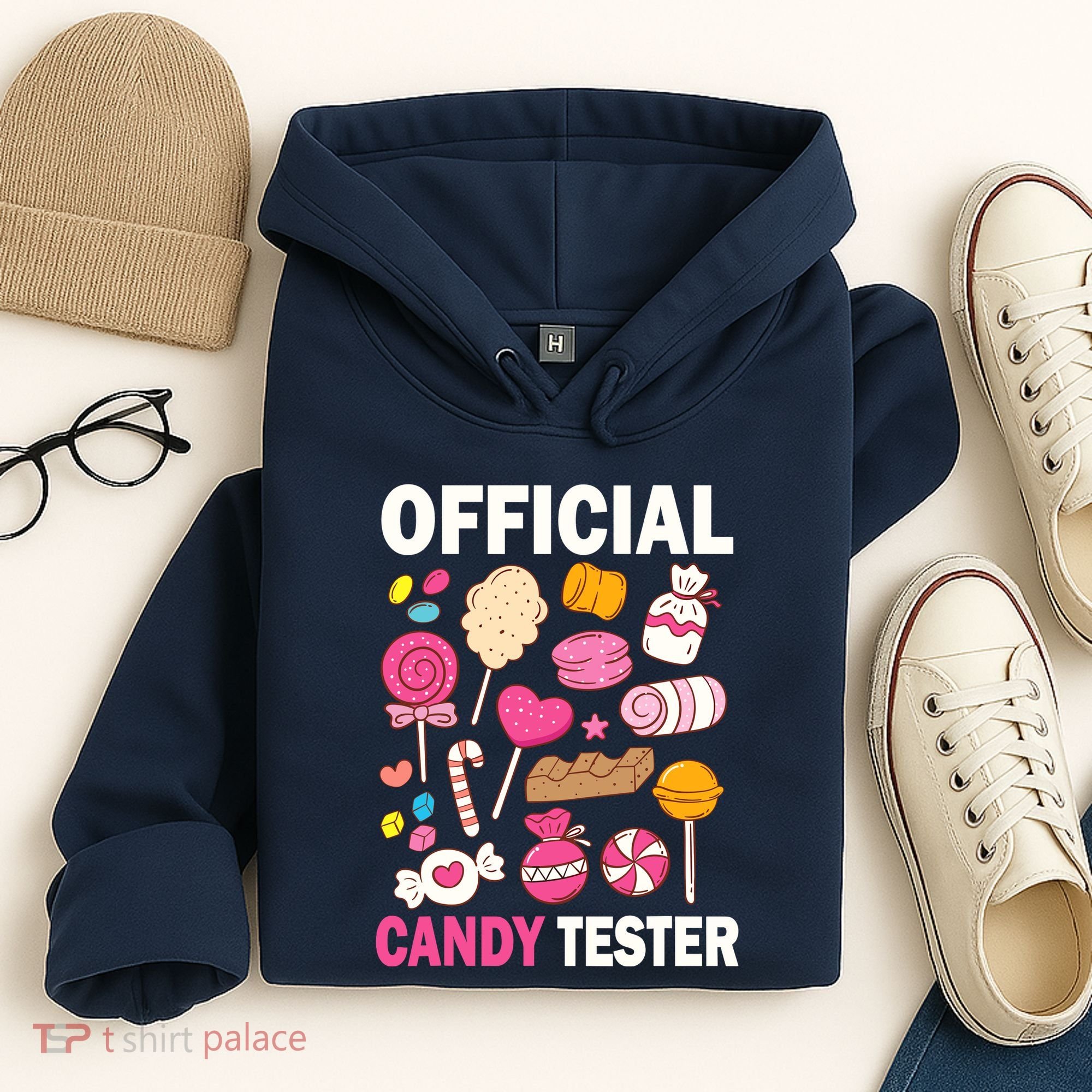 Candy Tester Cool Candy Lollipop Halloween Sweet Hoodie