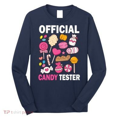 Candy Tester Cool Candy Lollipop Halloween Sweet Long Sleeve Shirt