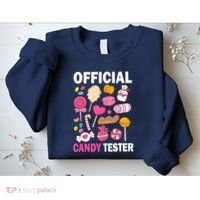 Candy Tester Cool Candy Lollipop Halloween Sweet Sweatshirt thumb 2