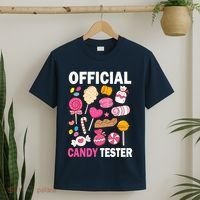 Candy Tester Cool Candy Lollipop Halloween Sweet T-Shirt thumb 2
