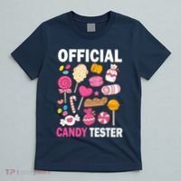 Candy Tester Cool Candy Lollipop Halloween Sweet T-Shirt thumb 5