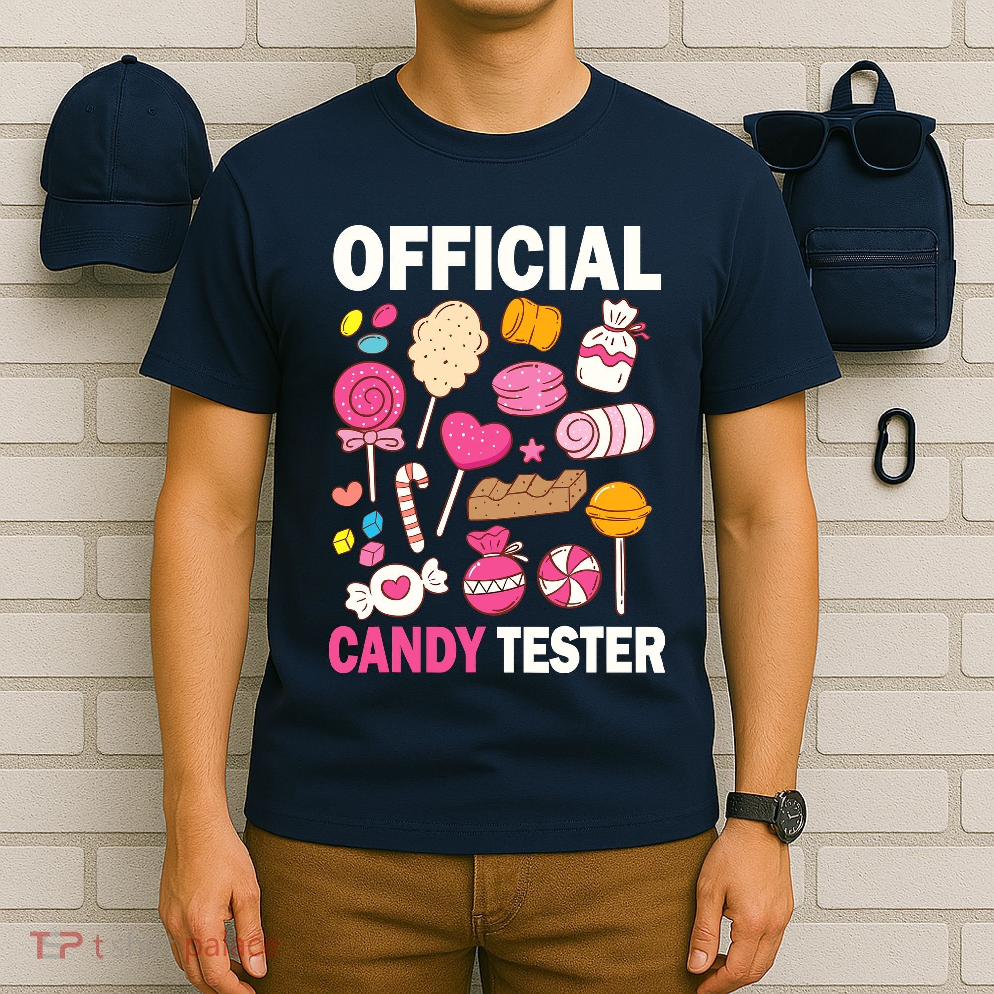 Candy Tester Cool Candy Lollipop Halloween Sweet T-Shirt