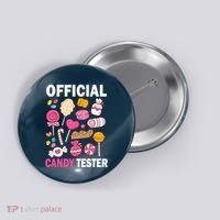 Candy Tester Cool Candy Lollipop Halloween Sweet Button thumb 0