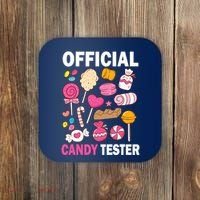 Candy Tester Cool Candy Lollipop Halloween Sweet Coaster thumb 0