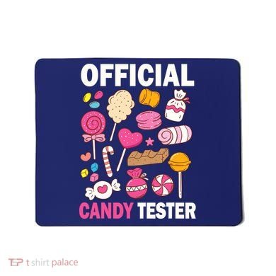 Candy Tester Cool Candy Lollipop Halloween Sweet Mousepad