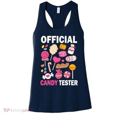 Candy Tester Cool Candy Lollipop Halloween Sweet Women's Tank Top