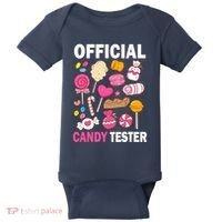 Candy Tester Cool Candy Lollipop Halloween Sweet Baby Bodysuit thumb 0