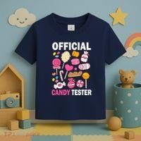 Candy Tester Cool Candy Lollipop Halloween Sweet Toddler T-Shirt thumb 3