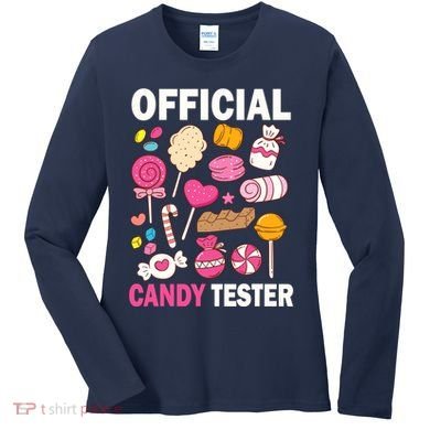Candy Tester Cool Candy Lollipop Halloween Sweet Women's Long Sleeve Shirt