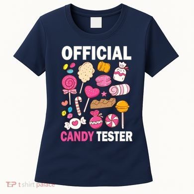 Candy Tester Cool Candy Lollipop Halloween Sweet Women's T-Shirt