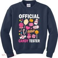Candy Tester Cool Candy Lollipop Halloween Sweet Kids Sweatshirt thumb 0