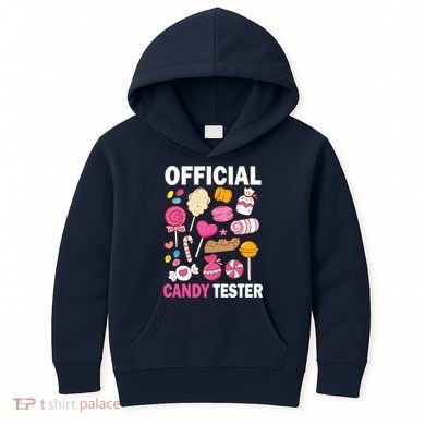 Candy Tester Cool Candy Lollipop Halloween Sweet Kids Hoodie