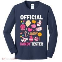 Candy Tester Cool Candy Lollipop Halloween Sweet Kids Long Sleeve Shirt thumb 0