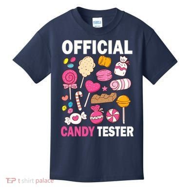 Candy Tester Cool Candy Lollipop Halloween Sweet Kids T-Shirt