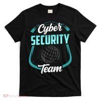 Cybersecurity Team Cyber Security Hacking Hack Hacker T-Shirt thumb 0