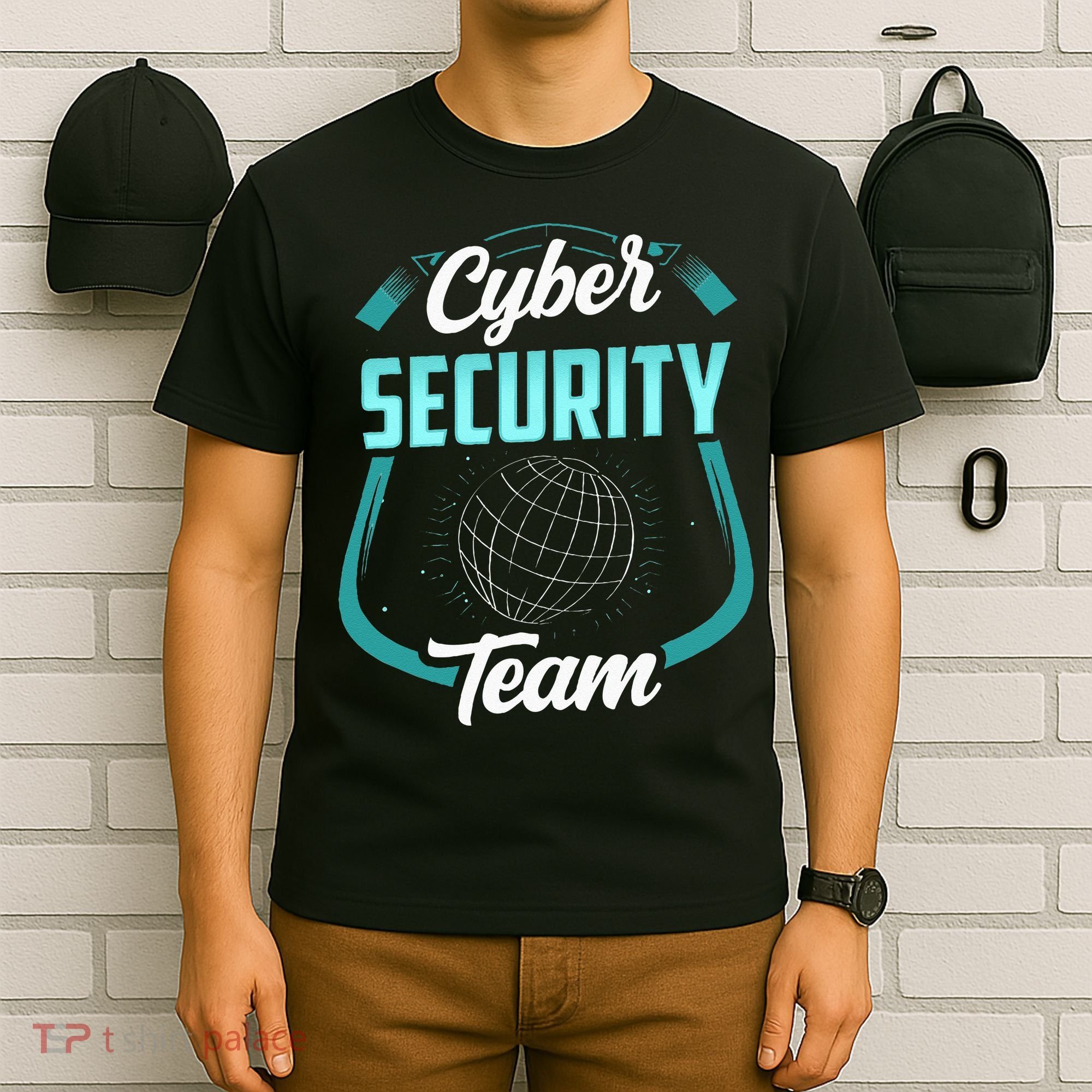 Cybersecurity Team Cyber Security Hacking Hack Hacker T-Shirt
