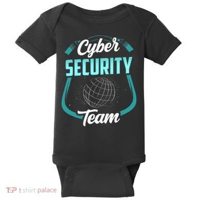 Cybersecurity Team Cyber Security Hacking Hack Hacker Baby Bodysuit