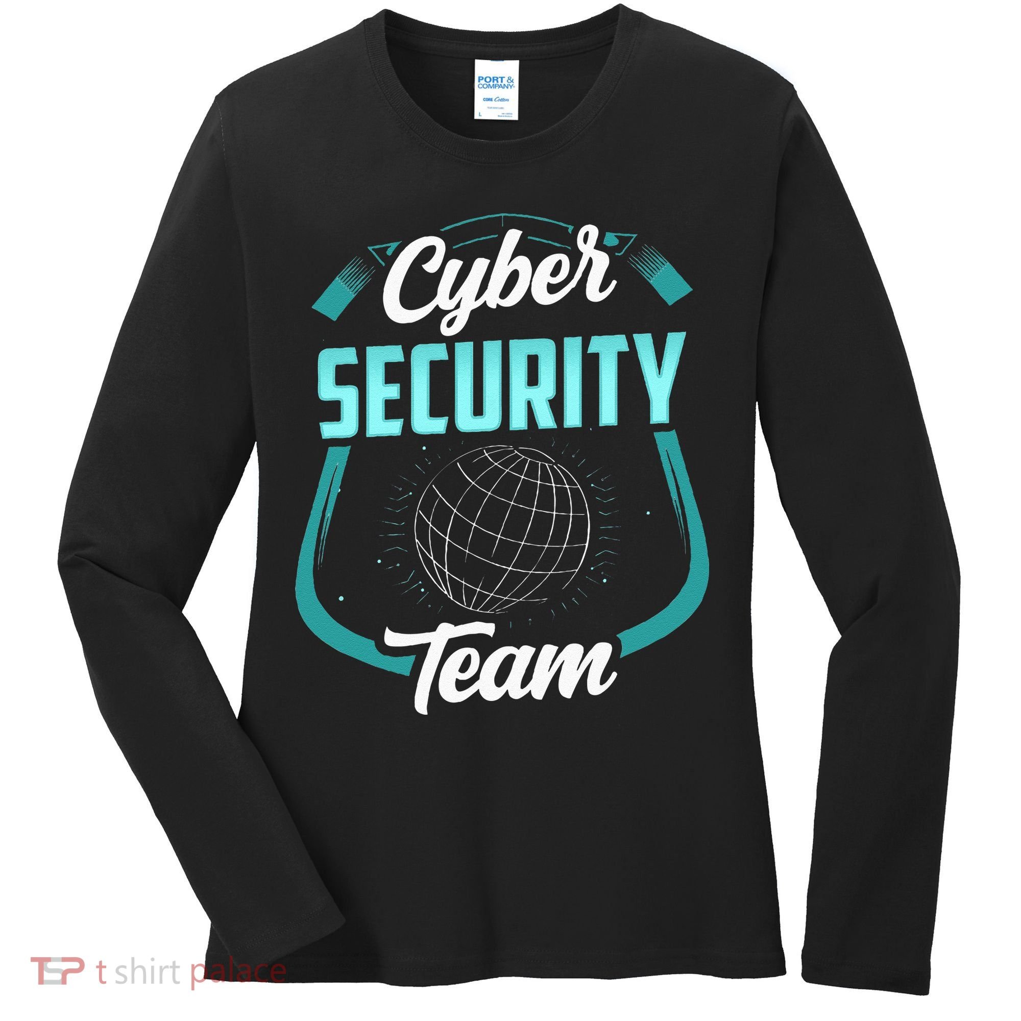 Cybersecurity Team Cyber Security Hacking Hack Hacker Women's Long Sleeve Shirt