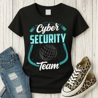 Cybersecurity Team Cyber Security Hacking Hack Hacker Women's T-Shirt thumb 3