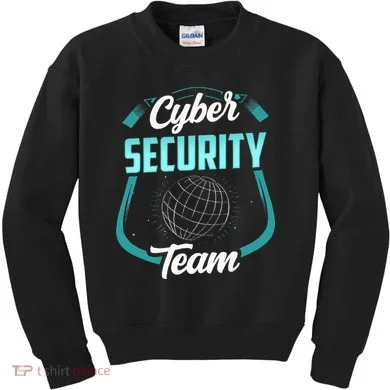 Cybersecurity Team Cyber Security Hacking Hack Hacker Kids Sweatshirt