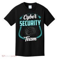 Cybersecurity Team Cyber Security Hacking Hack Hacker Kids T-Shirt thumb 0