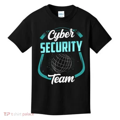 Cybersecurity Team Cyber Security Hacking Hack Hacker Kids T-Shirt